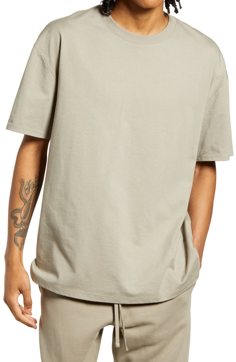 PacSun Fear of God Essentials Unisex Logo Graphic Tee, Main, color, 