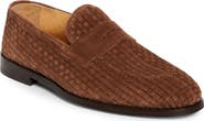Brunello Cucinelli Woven Penny Loafer