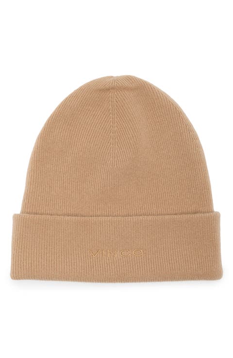 Chunkky Rib Wool & Cashmere Beanie