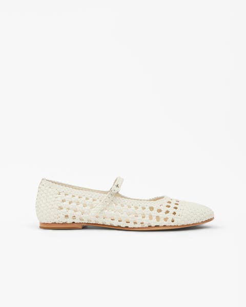 Ariana Woven Ballet Flats