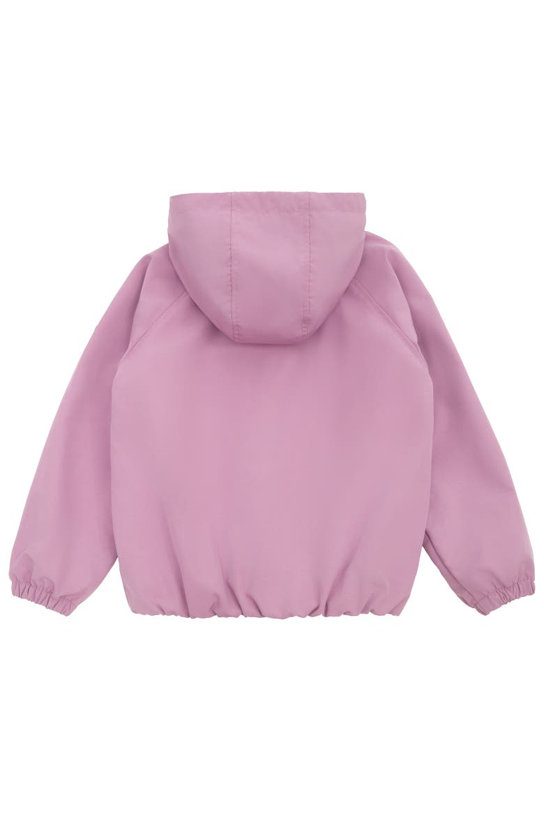 Kids' Mia Bubble Hem Fleece Lined Hooded Jacket, Alternate, color, Pink