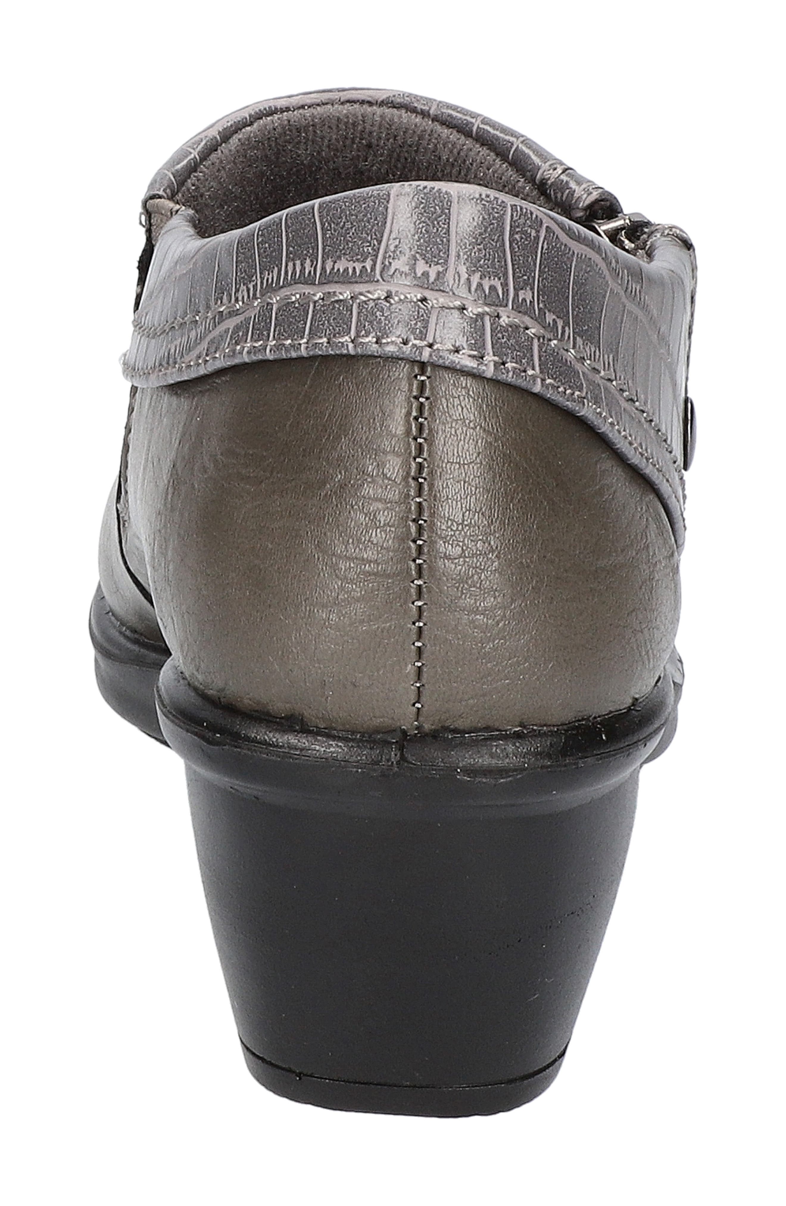 Darcy Bootie, Alternate, color, GREY/ GREY CROCO