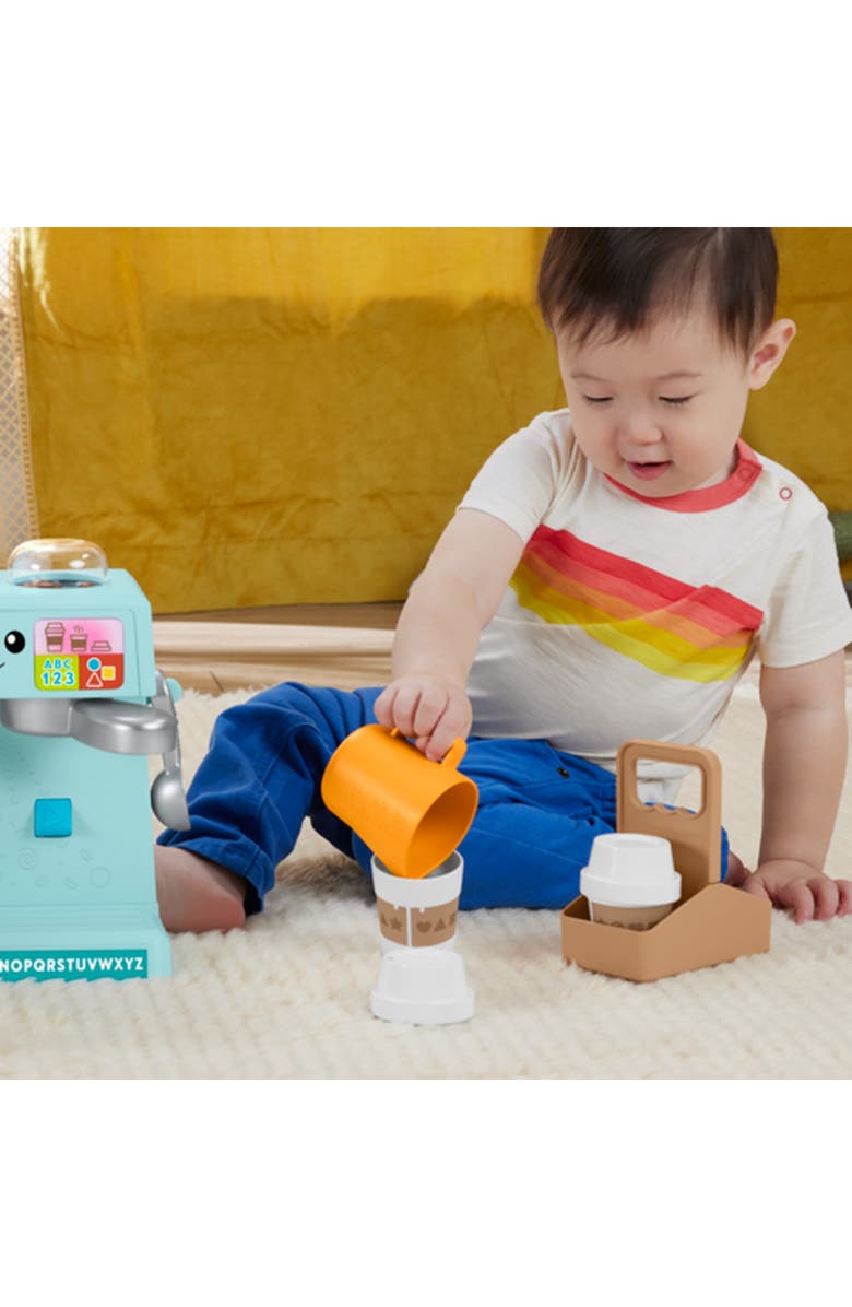 FISHER PRICE Laugh & Learn Learn & Serve Coffee Cafè Playset, Alternate, color, 