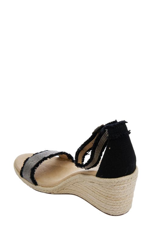 Vaneli Layry Wedge Sandal In Black
