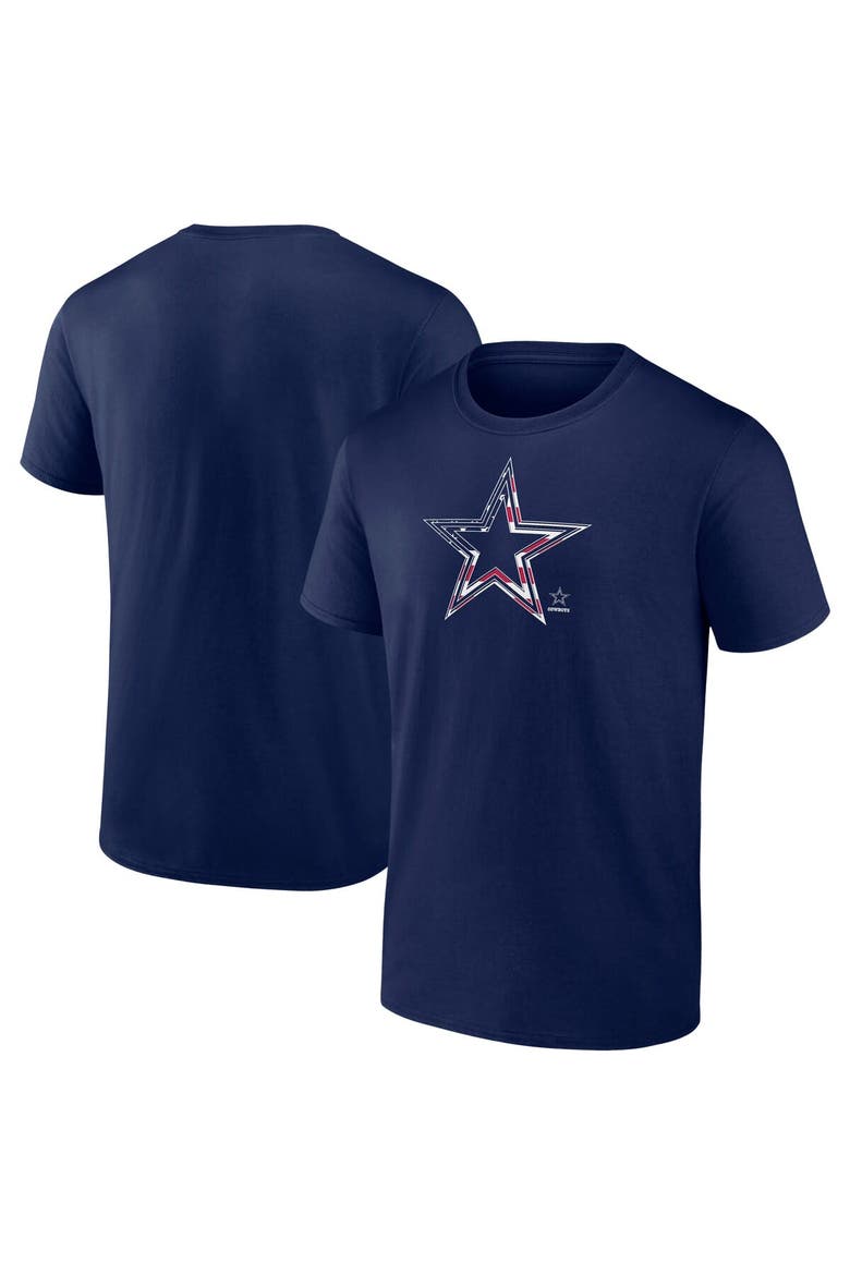 Men's Fanatics Navy Dallas Cowboys Big & Tall Americana T-Shirt, Main, color, Navy