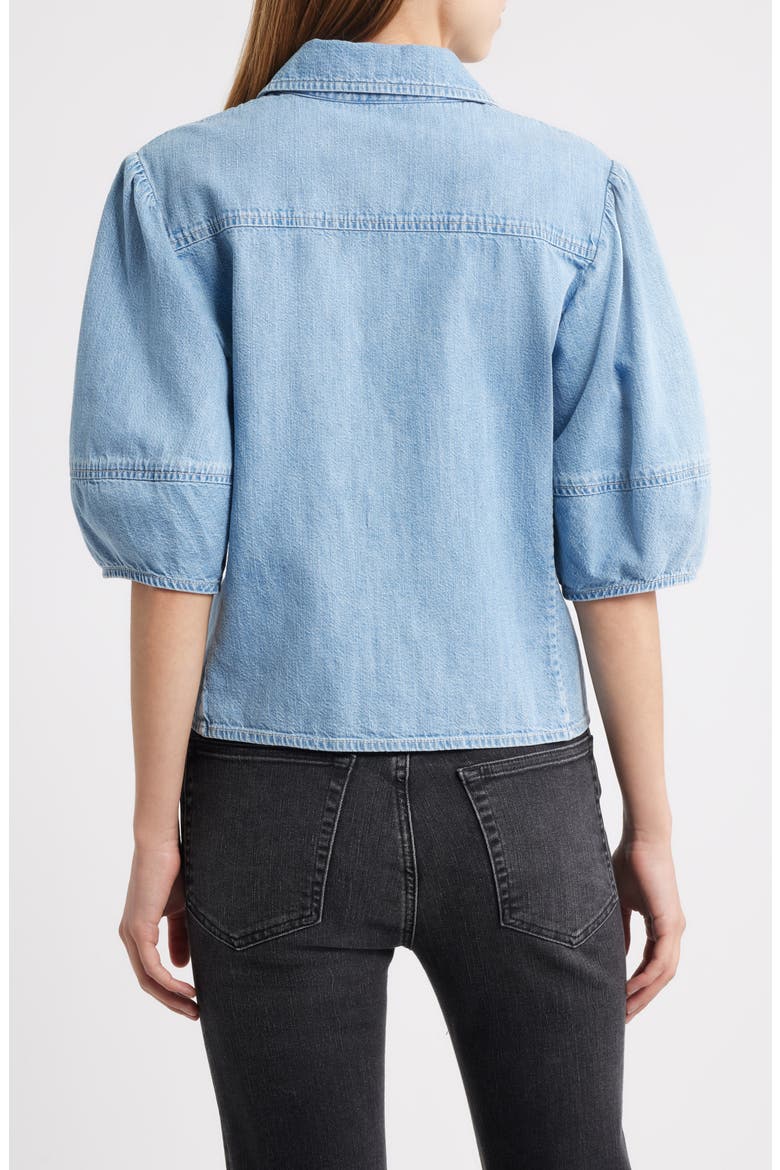 The Lantern Chambray Button-Up Shirt, Alternate, color, APHRODITE