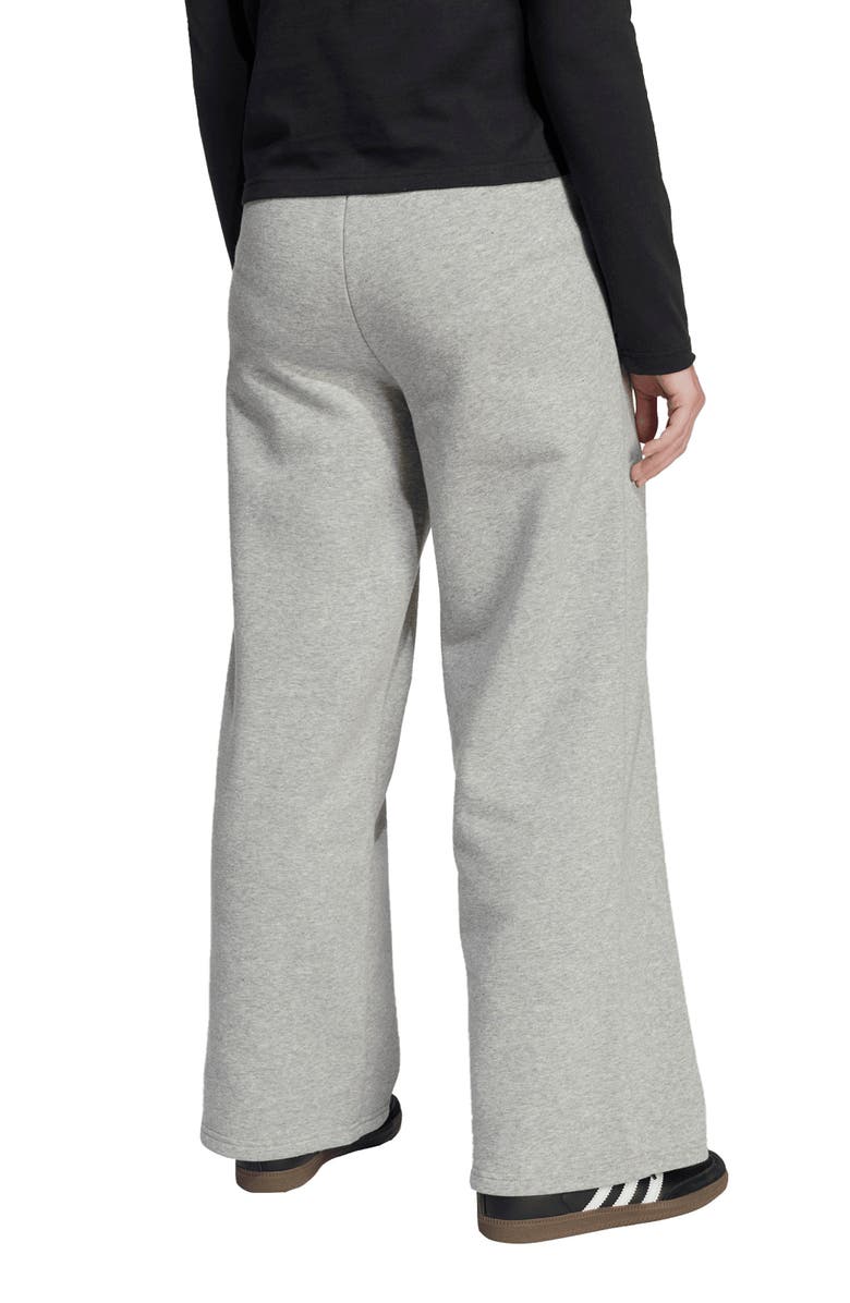 adidas Originals Kids' Wide Leg Sweatpants, Alternate, color, Grey