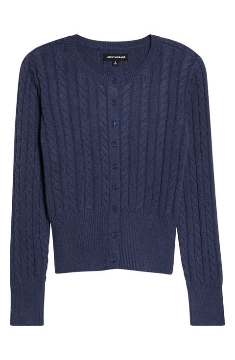 Cloud Soft Cable Stitch Cardigan