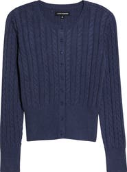 Lucky Brand Cloud Soft Cable Stitch Cardigan