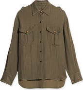 Fortela Sahariana Linen Blend Shirt