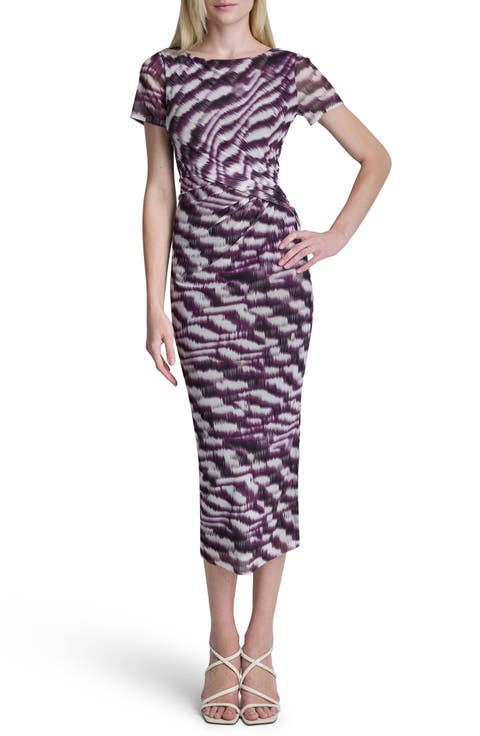 Side Knot Midi Dress