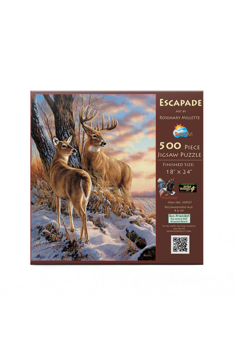 Sunsout Escapade 500 piece Jigsaw Puzzle for Adults, Alternate, color, Multicolor