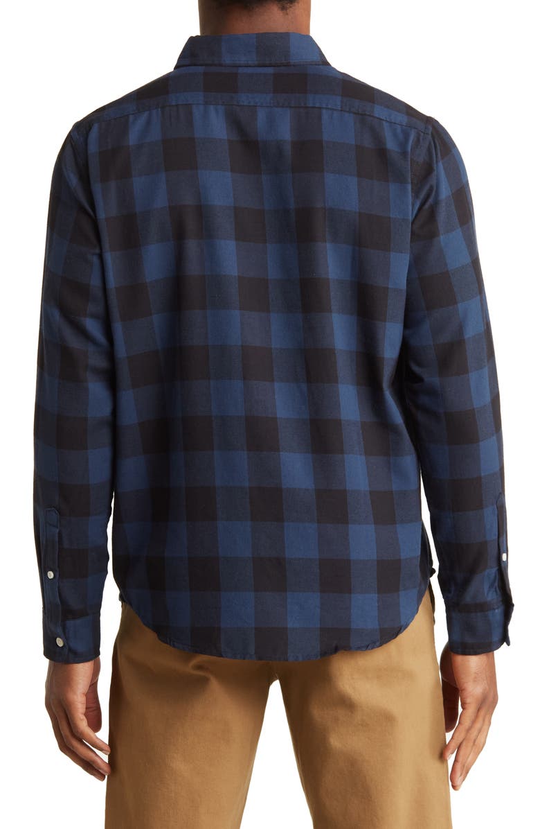 Slate & Stone Buffalo Check Flannel Button-Down Shirt, Alternate, color,