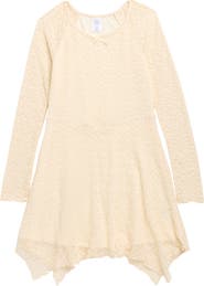 Treasure & Bond Kids' Long Sleeve Lace Dress