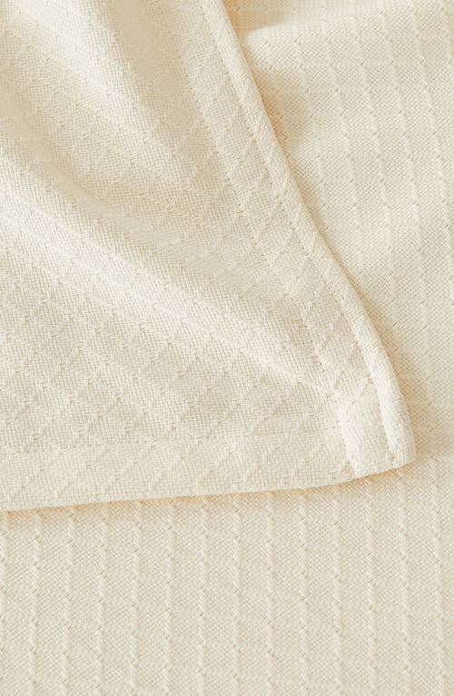 Melange Home Egyptian Cotton Blanket In Neutral