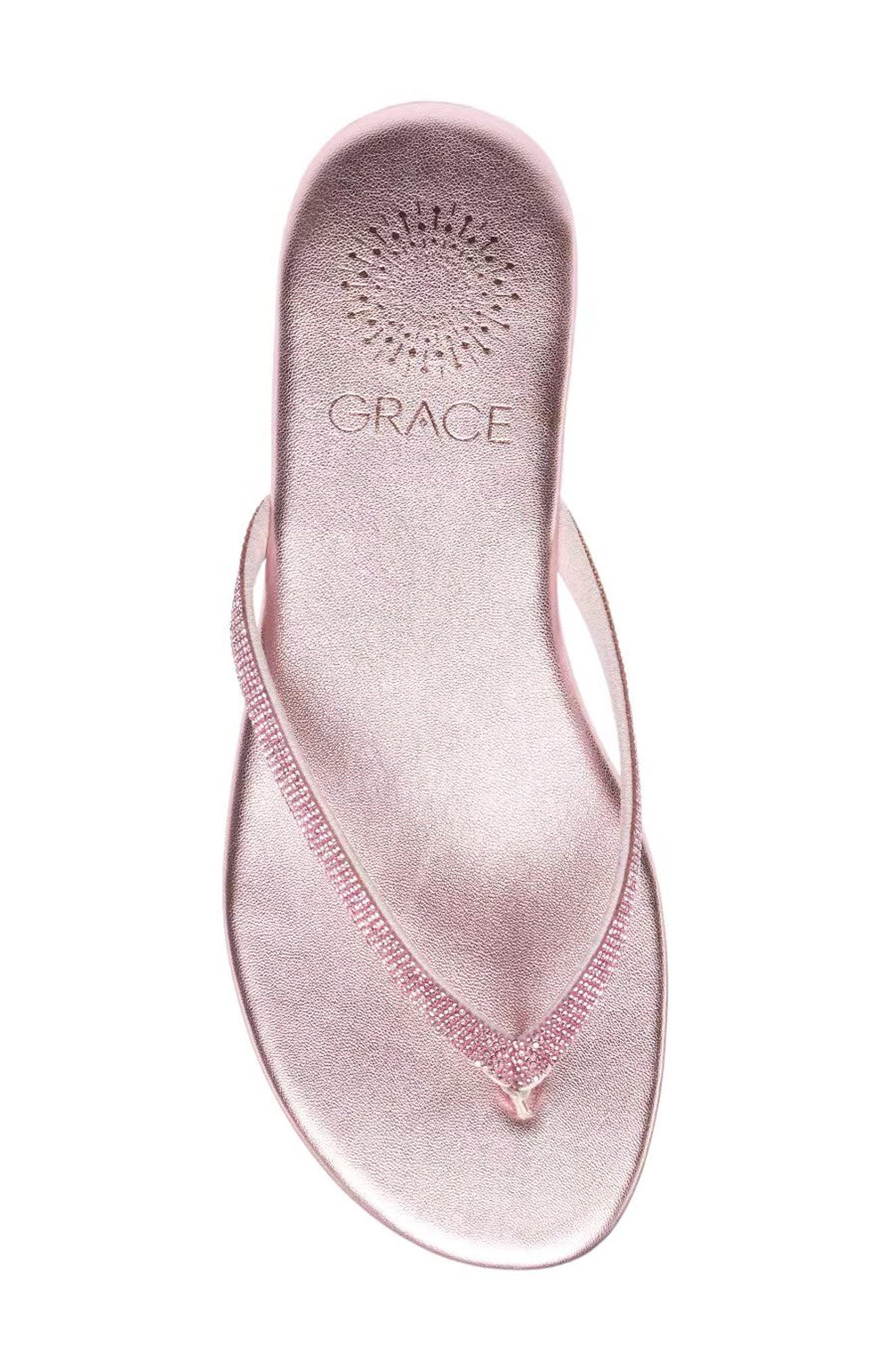 Sunset Flip-Flop Sandal, Alternate, color, PINK