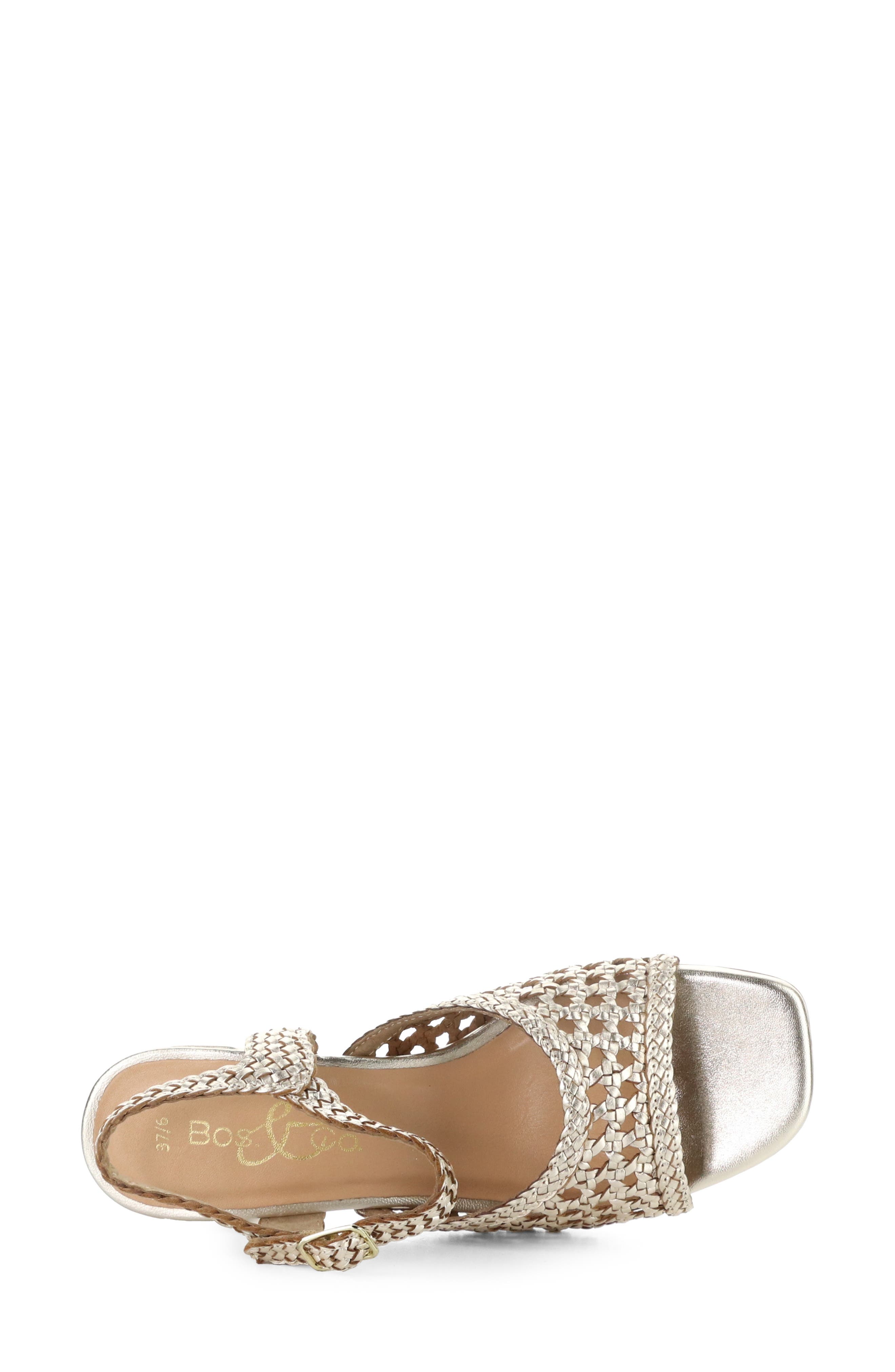 Wendi Ankle Strap Sandal, Alternate, color, LIGHT GOLD