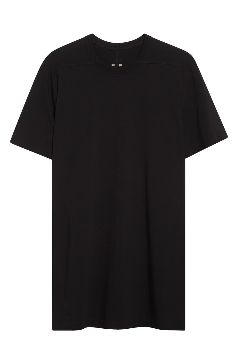 Rick Owens Level Seam T-Shirt, Alternate, color, Black