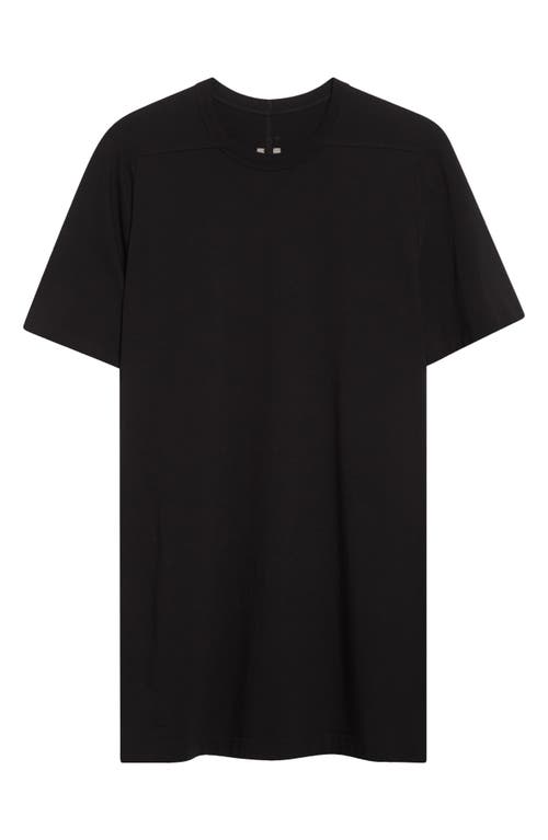 Rick Owens Level Seam T-shirt In Black