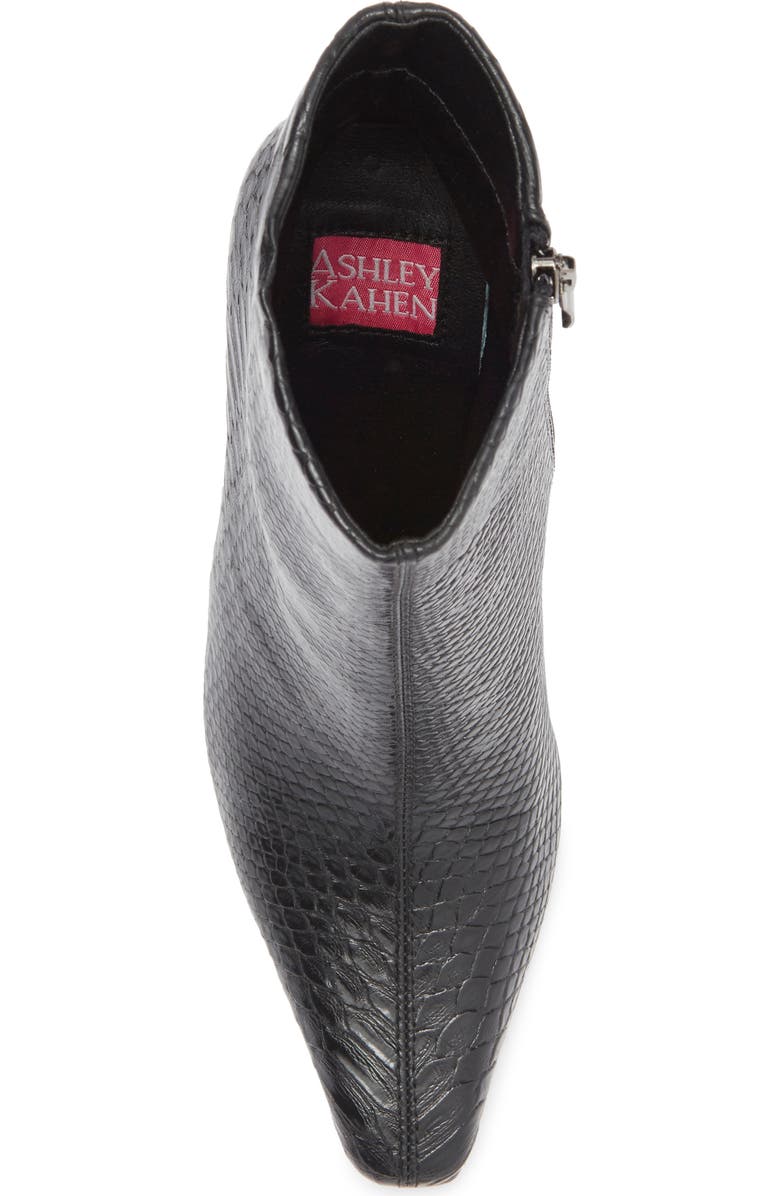 LADY COUTURE Glam Snakeskin Embossed Boot, Alternate, color, Black