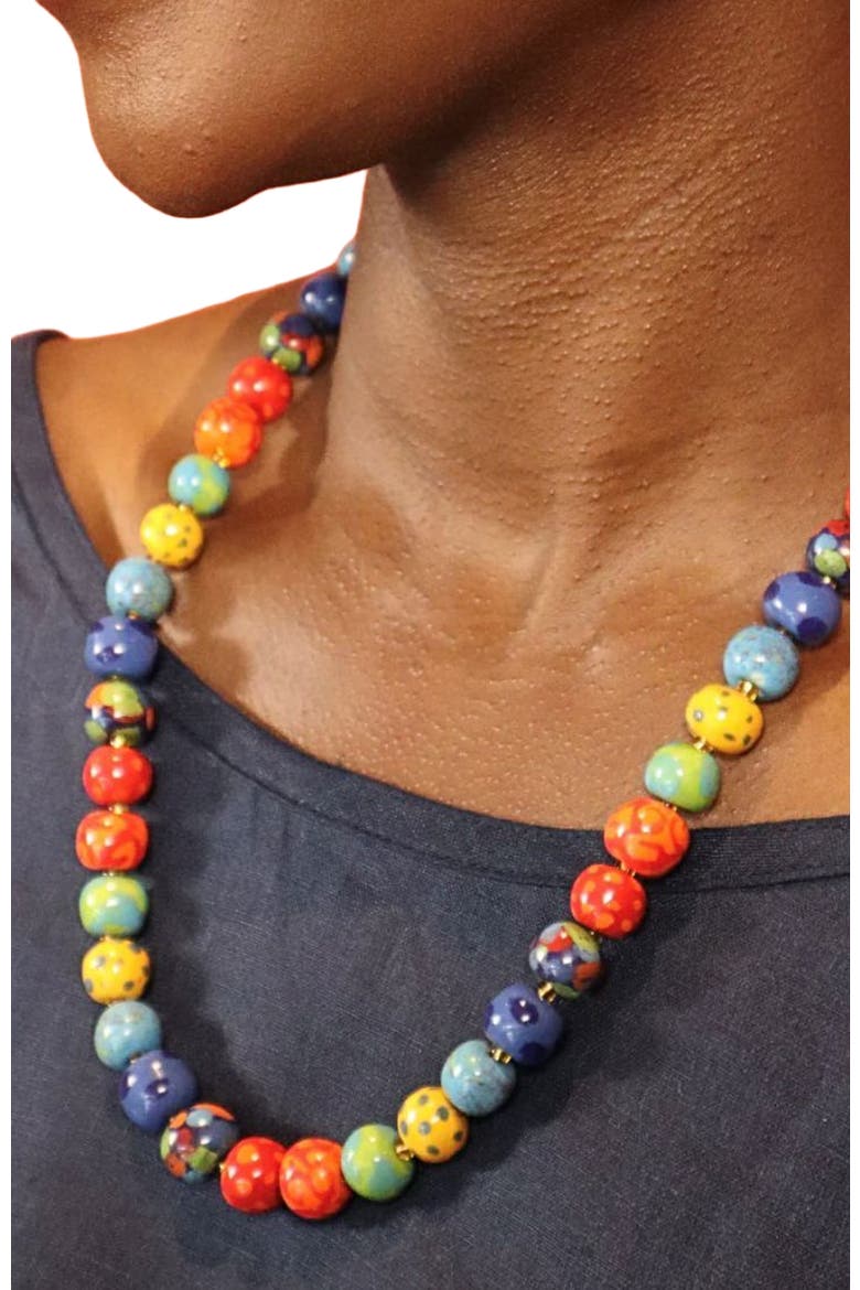 Tsavo Collection - Parrot Necklace - 22", Alternate, color, Multi