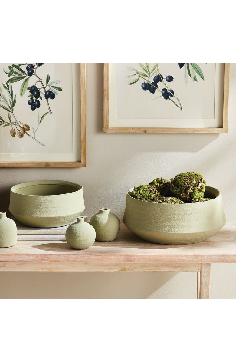 Napa Home & Garden Regina Decorative Bowls Set Of 2, Alternate, color, Green