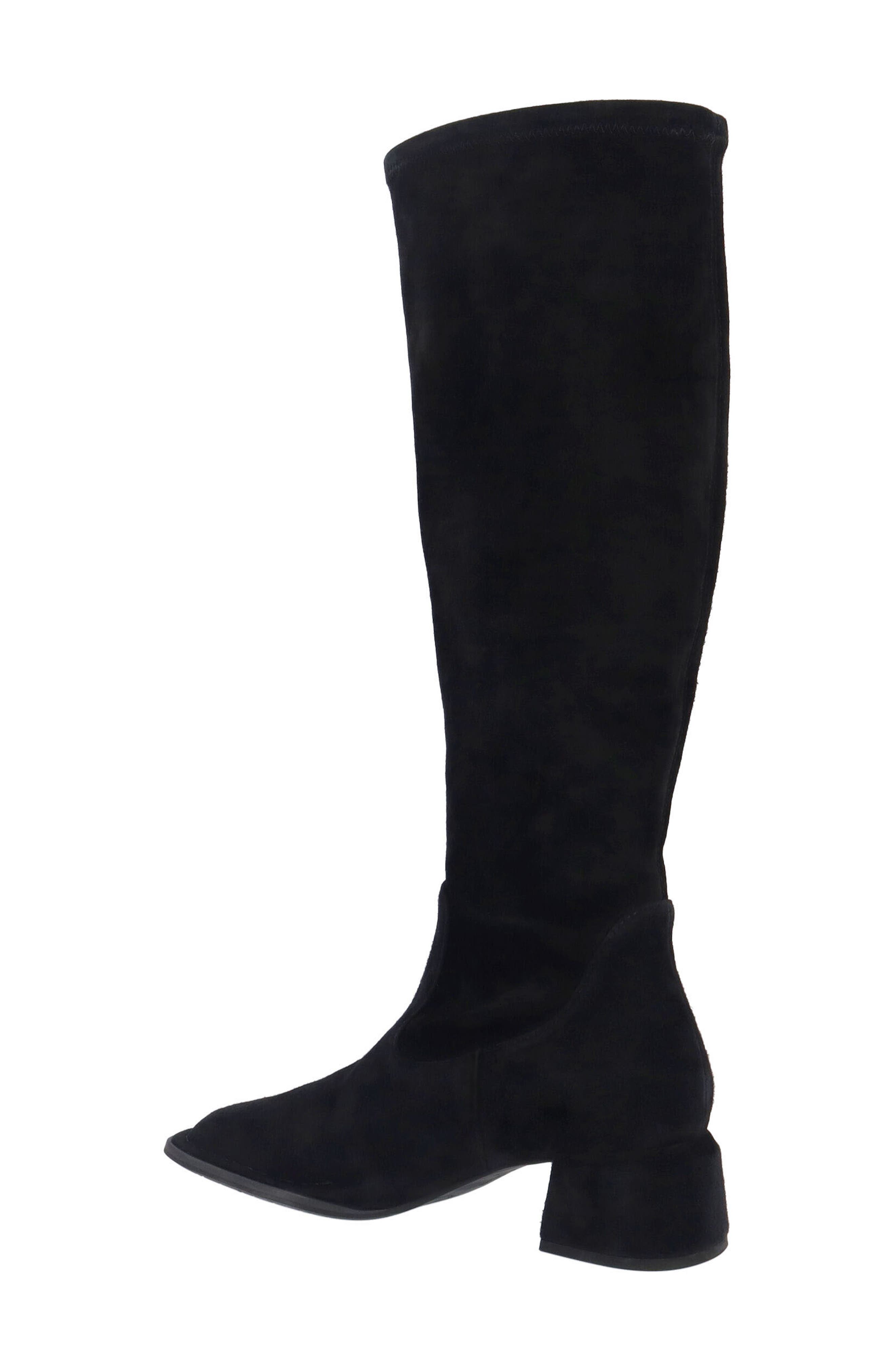 L
Amour des Pieds Nolita Knee High Boot, Alternate, color, Black Suede