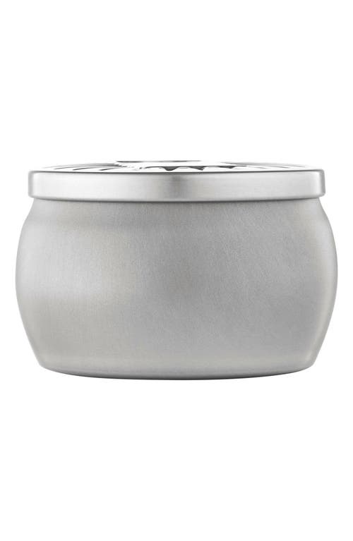 Voluspa Silver Birch Peppercorn Mini Tin Candle In Silver