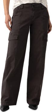 Sanctuary Rebel Straight Leg Twill Cargo Pants