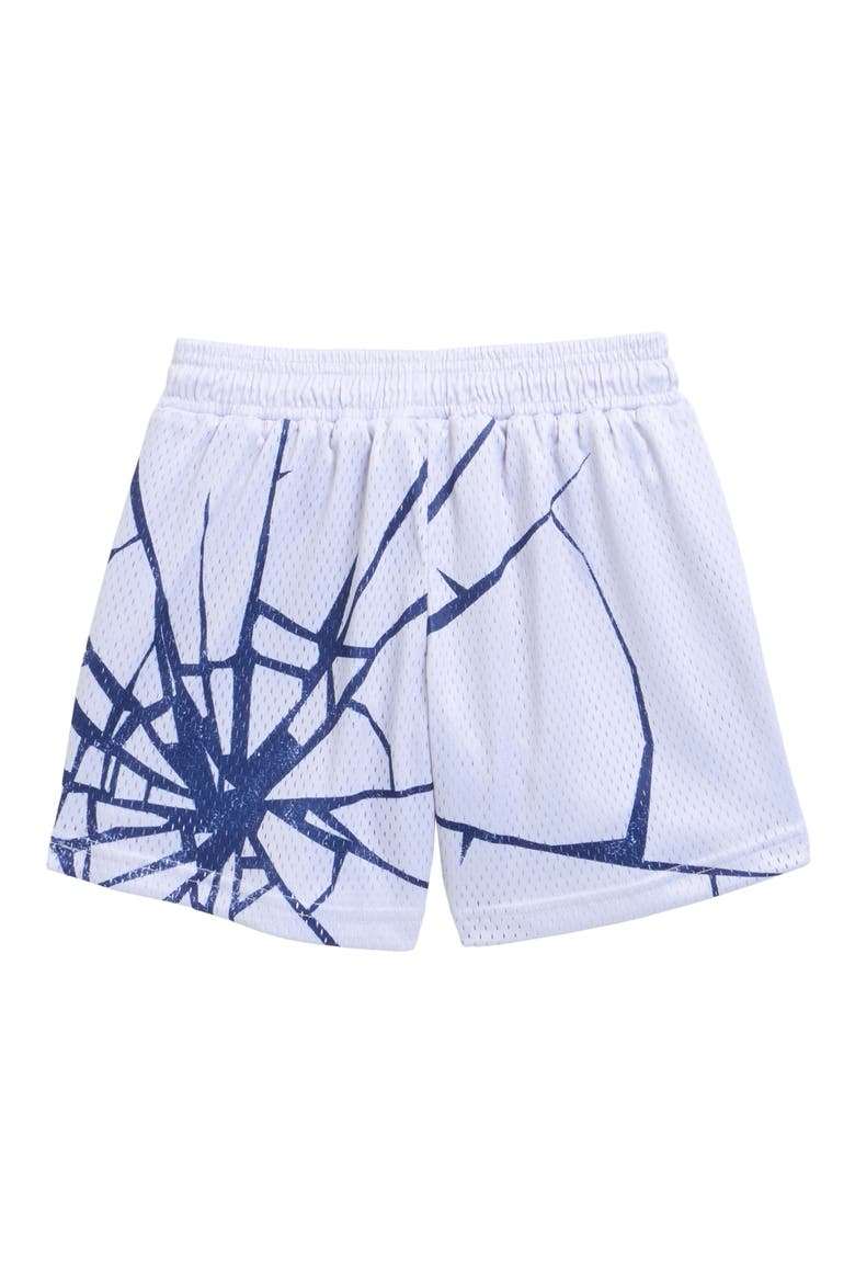 Kids' Cold Heart Mesh Basketball Shorts, Alternate, color, GREY