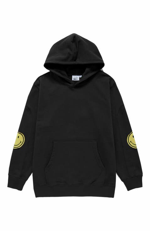 SMILEY OVERSIZED HOODIE