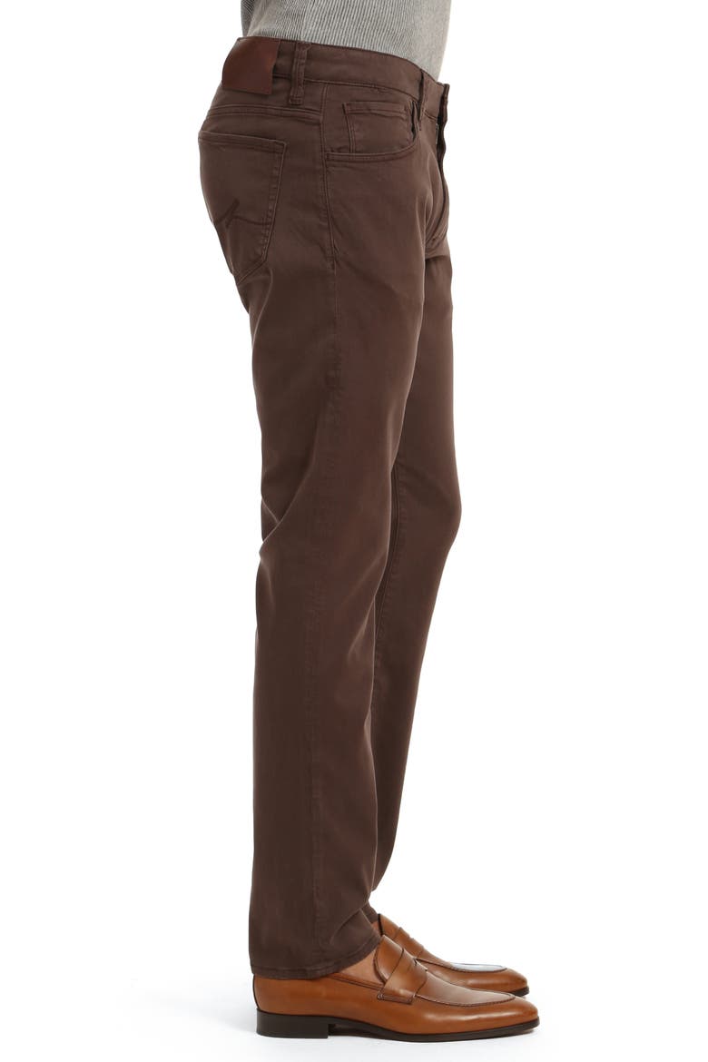 Courage Straight Leg Twill Pants, Alternate, color, FUDGE TWILL