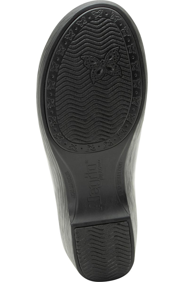 Alegria by PG Lite Wedge Clog Sole Slip-On, Alternate, color, Noir