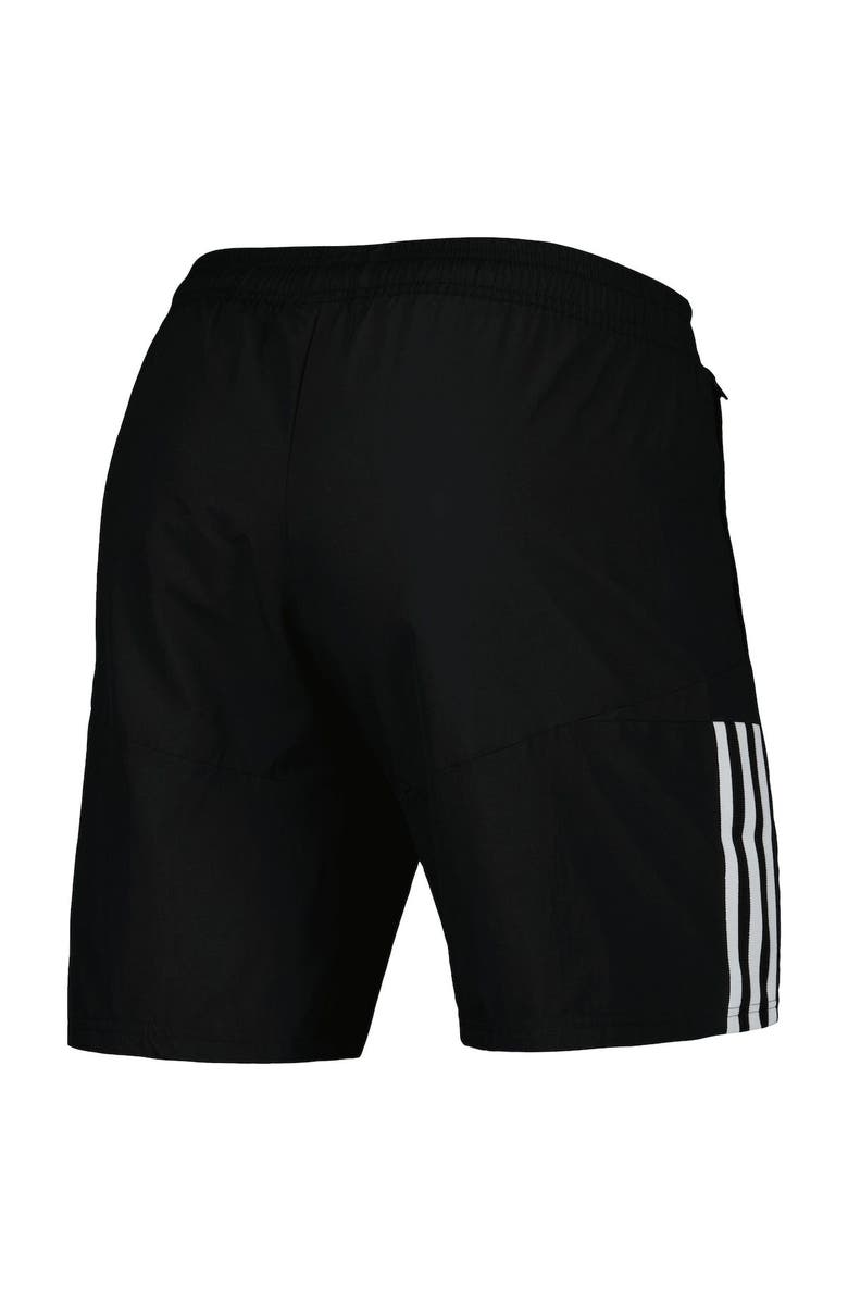 adidas Men's adidas Black Charlotte FC Downtime Shorts, Alternate, color, Black