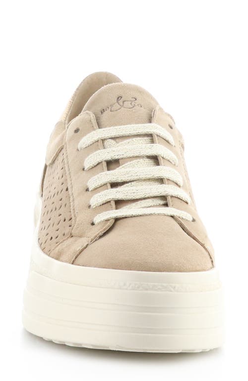 Bos. & Co. Lotta Platform Sneaker In Derma/sabbia2