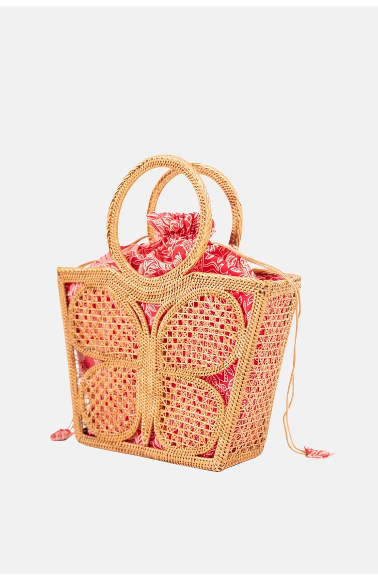 Jelavu Mariposa Satchel Bag, Alternate, color, Natural