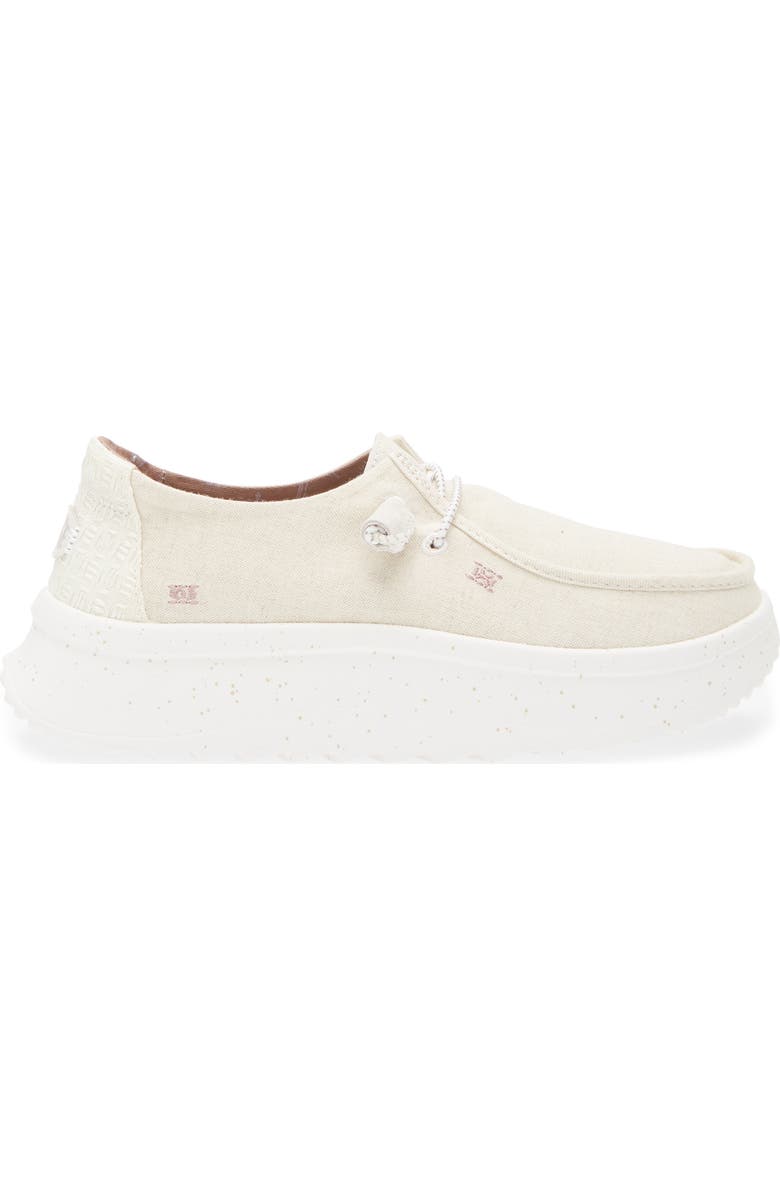 Hey Dude Wendy Peak Chambray Slip-On Moc Toe Shoe, Alternate, color,