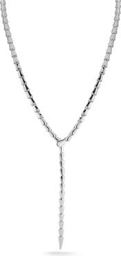 GLAZE JEWELRY Serpent Lariat Necklace