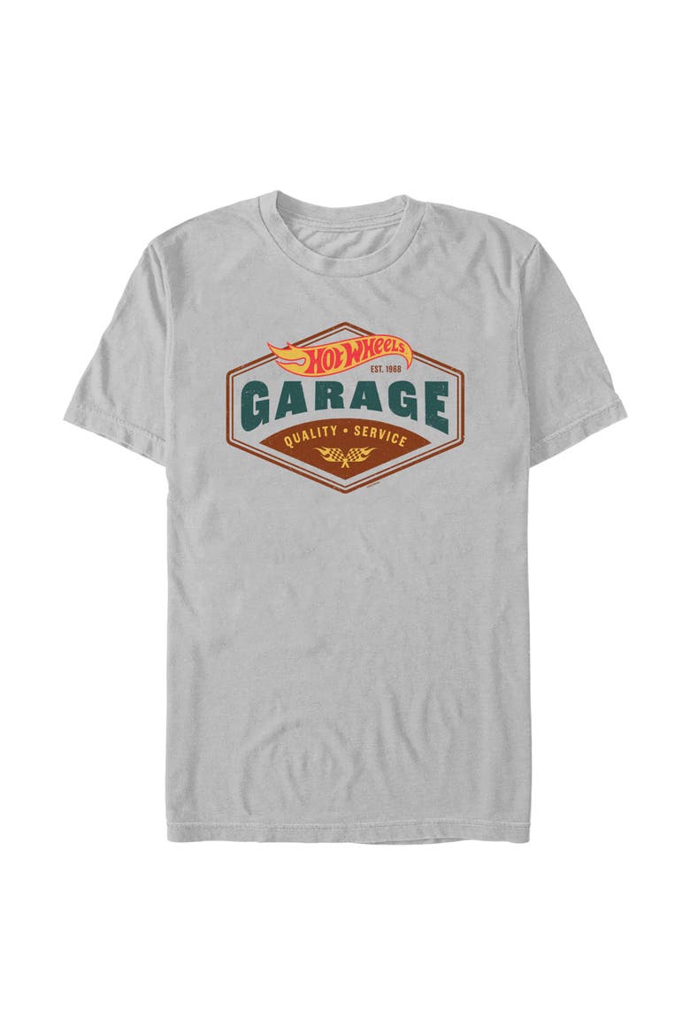 Men's Garage Quality Service T-Shirt, Main, color, Ice Grey