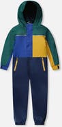 Deux par Deux Kids Mid-Season Colorblock One-Piece Outerwear