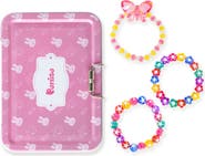 Puttisu Sparkle Bead Bangle Trio Set & Keepsake Tin Case