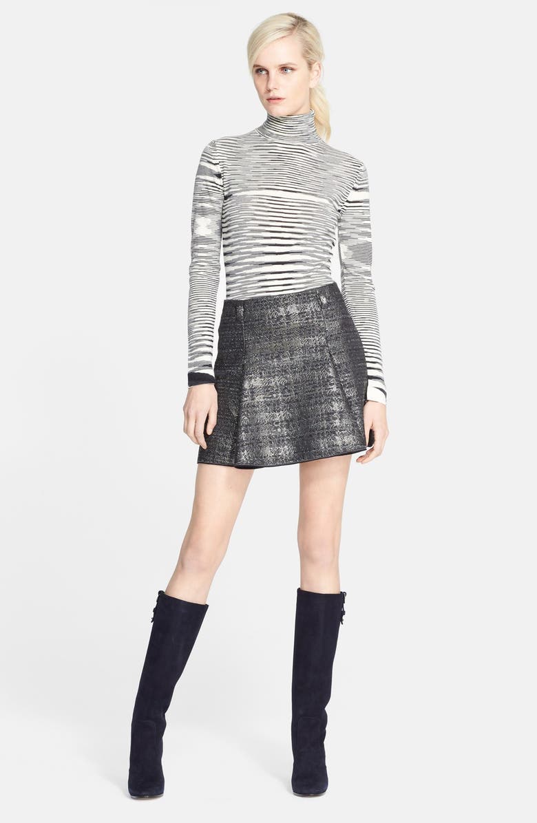 Missoni Short Box Pleated Skirt, Alternate, color,