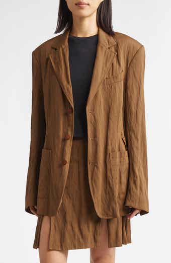 Shadow Nylon Twill Blazer