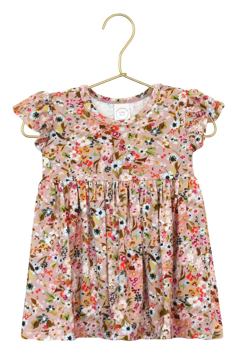 Print Twirl Dress, Main, color, PENELOPE
