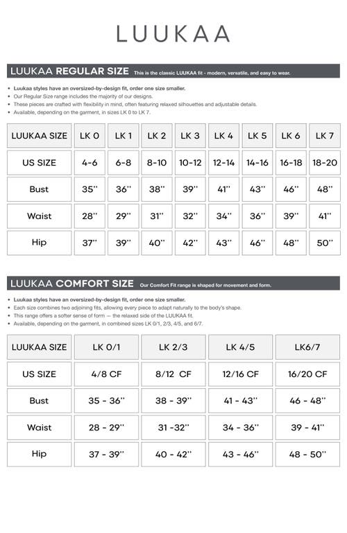 Luukaa Yara One-shoulder Pullover In Gray