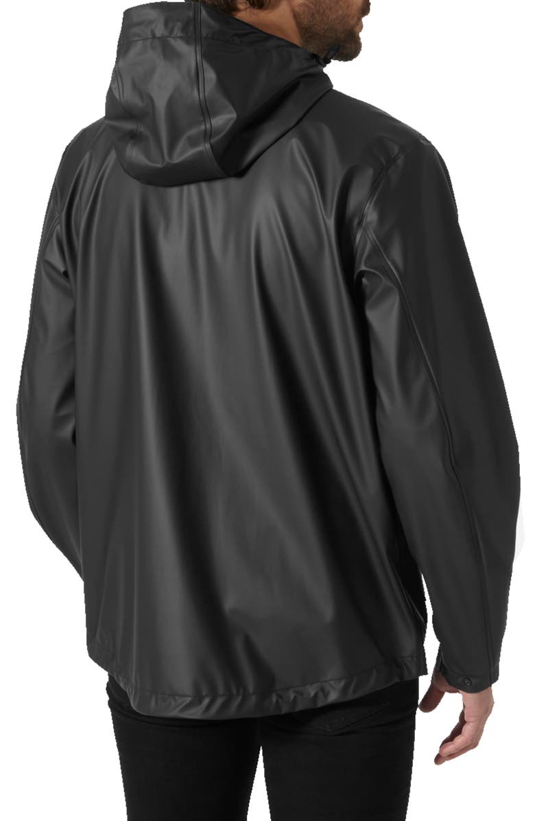 Helly Hansen Moss Waterproof Rain Jacket, Alternate, color, Black