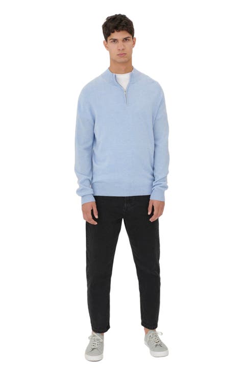 Essential Half-Zip Cashmere Sweater