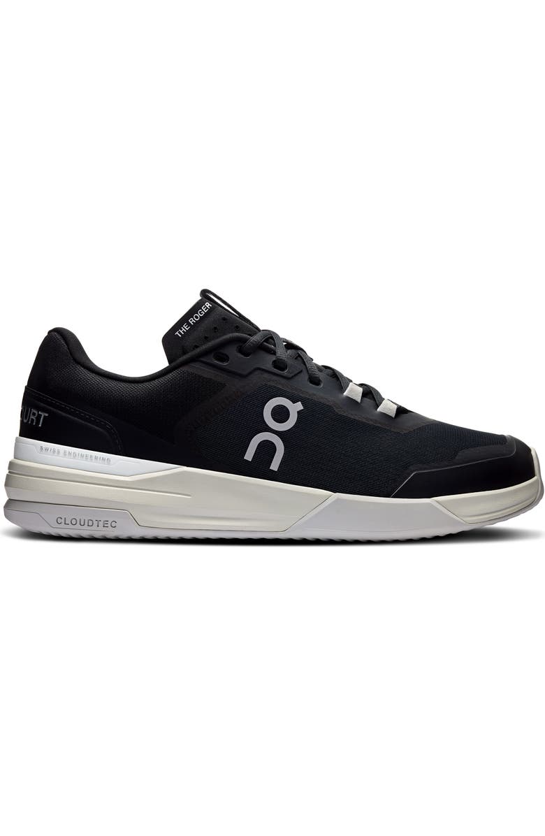On The Roger ADV Pro Clay Tennis Shoe, Alternate, color, Black/ White
