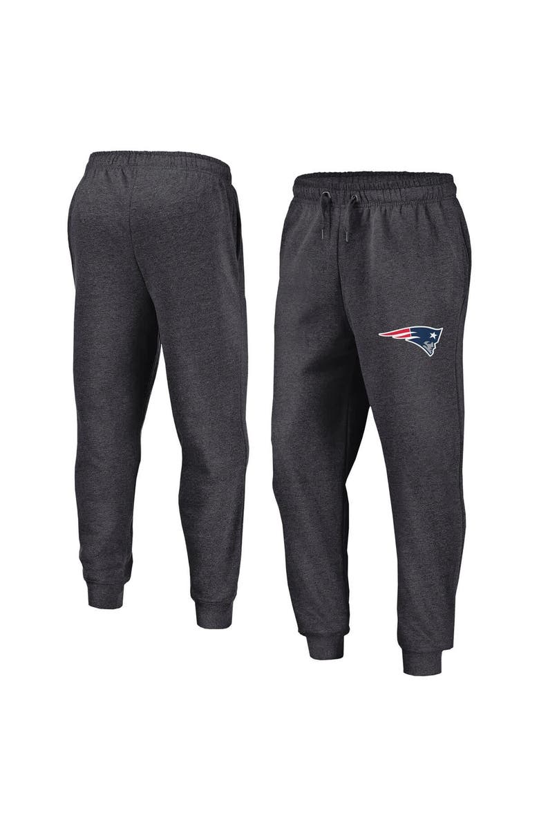 FANATICS Men's Fanatics Heather Charcoal New England Patriots Boost Fleece Joggers, Main, color, Heather Charcoal