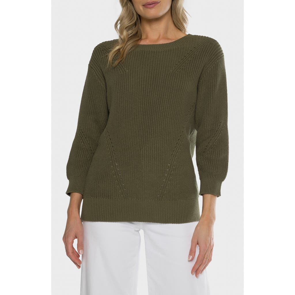 Matty M Hancock Pointelle Sweater